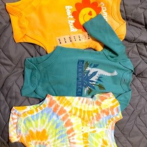 Brand New onesies from OlD Navy 3-6 months all three!